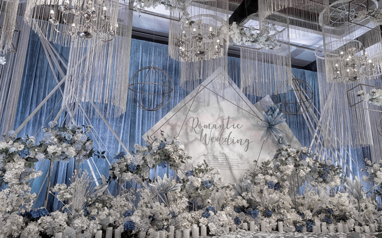 【凌嘉婚礼】蓝色星辰海洋婚礼套餐