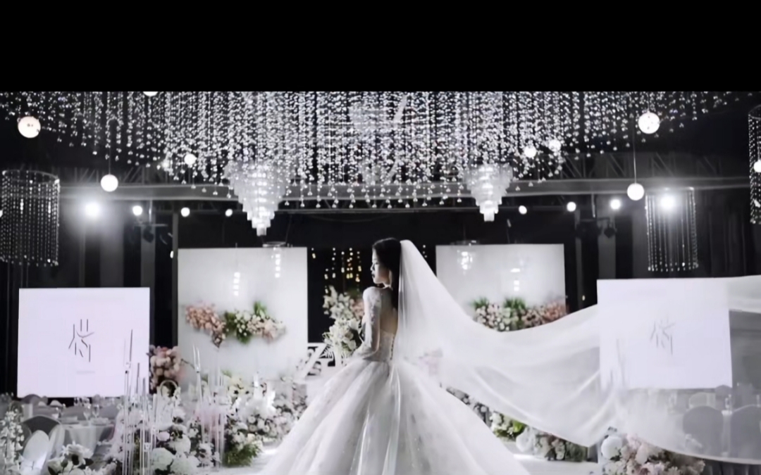 水晶婚礼布置