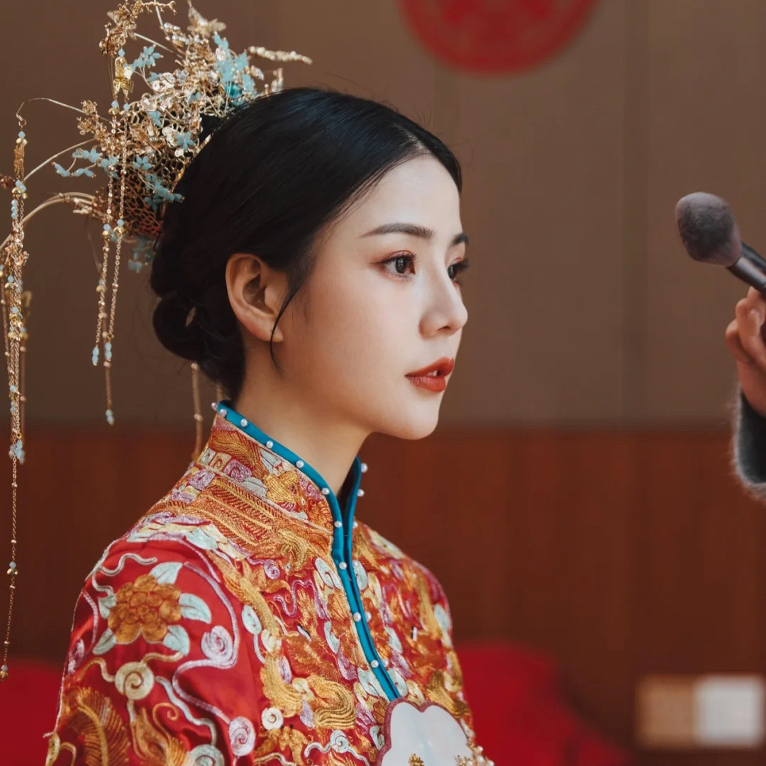 婚礼跟妆 被朋友们赞爆了的妆面造型