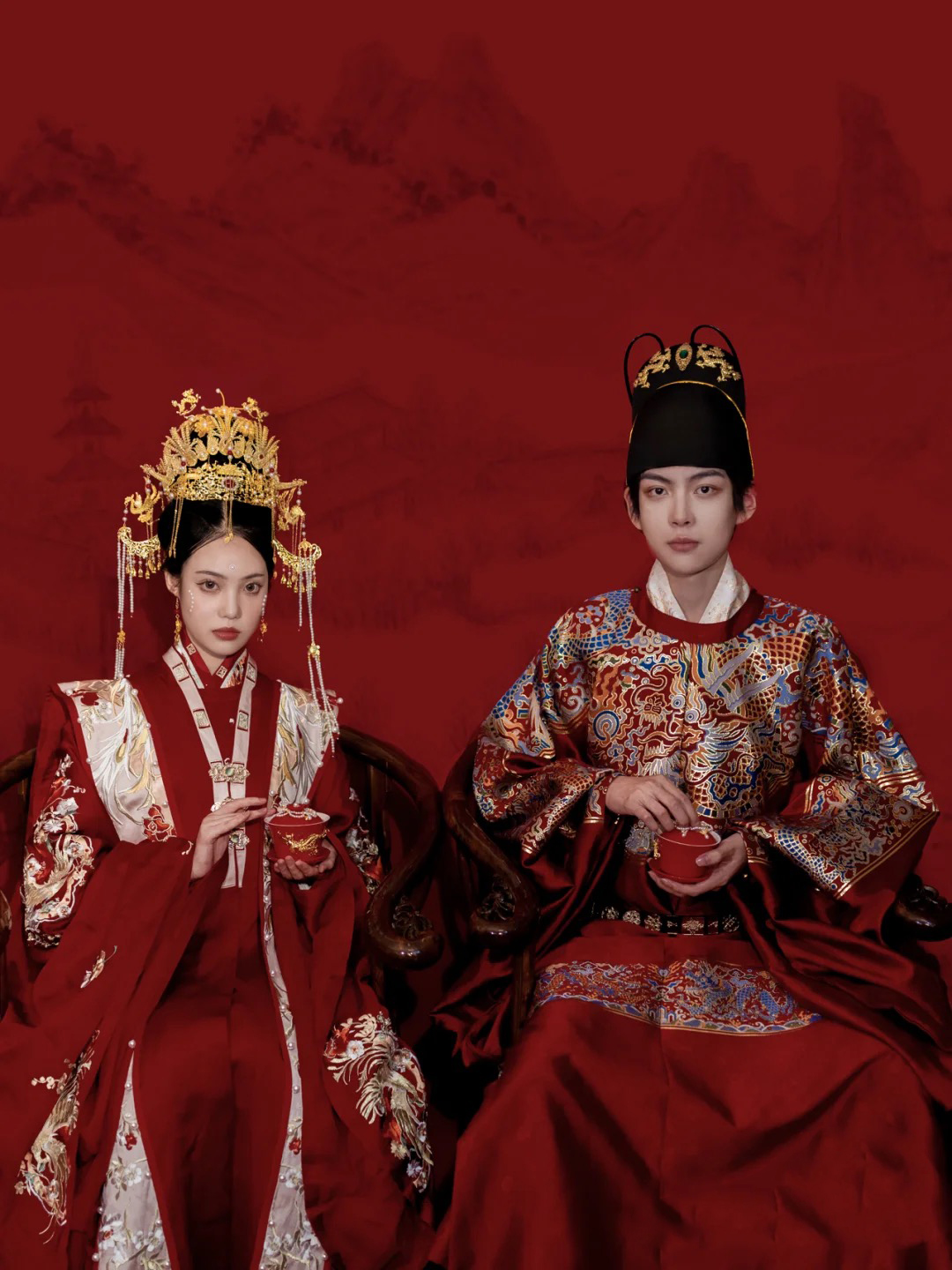 {中式}  必拍的中國風(fēng)婚紗照