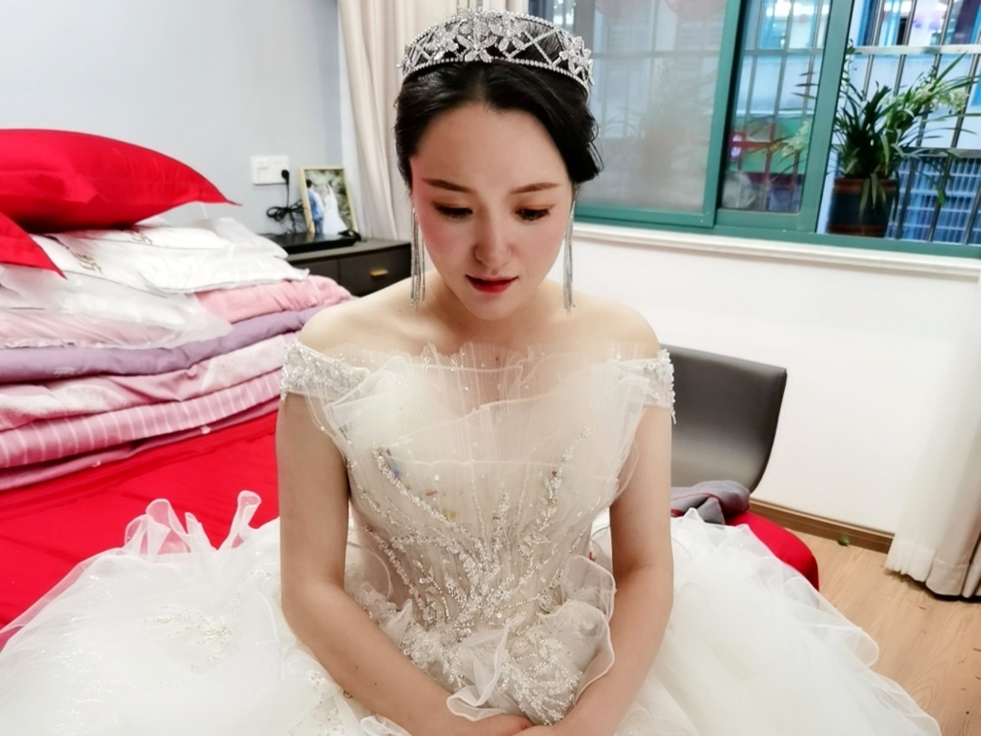 杭州余杭萧山新娘婆婆妆晚宴妆.回门妆上门+晚会妆