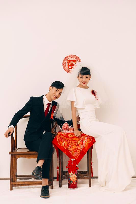 喜嫁婚纱照客片分享