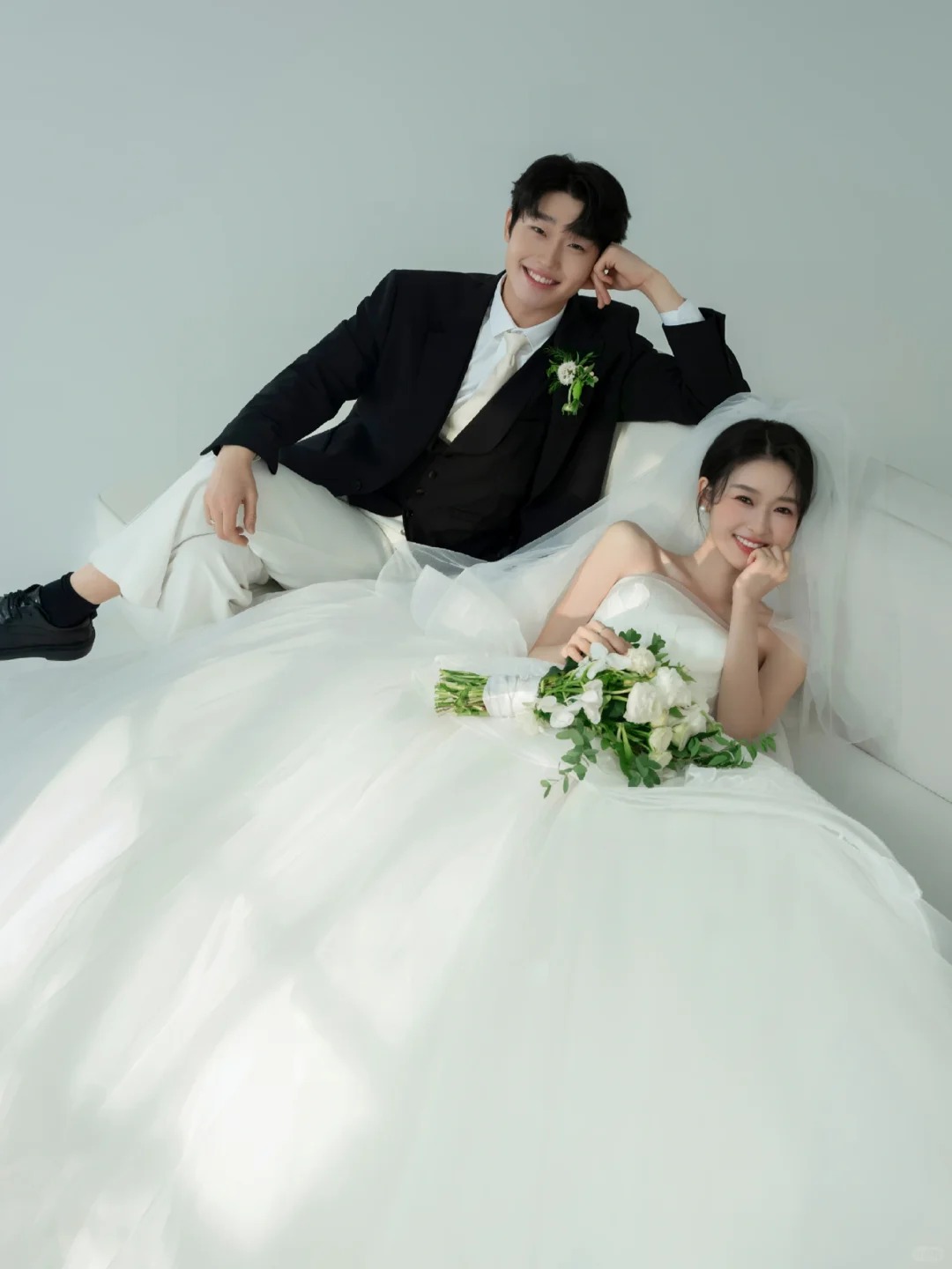 简约婚纱照