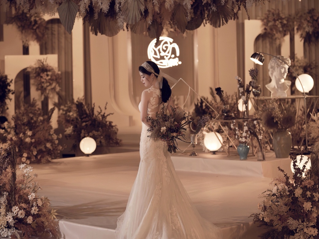 【玖月婚礼】同款网红婚礼香槟色主题婚礼