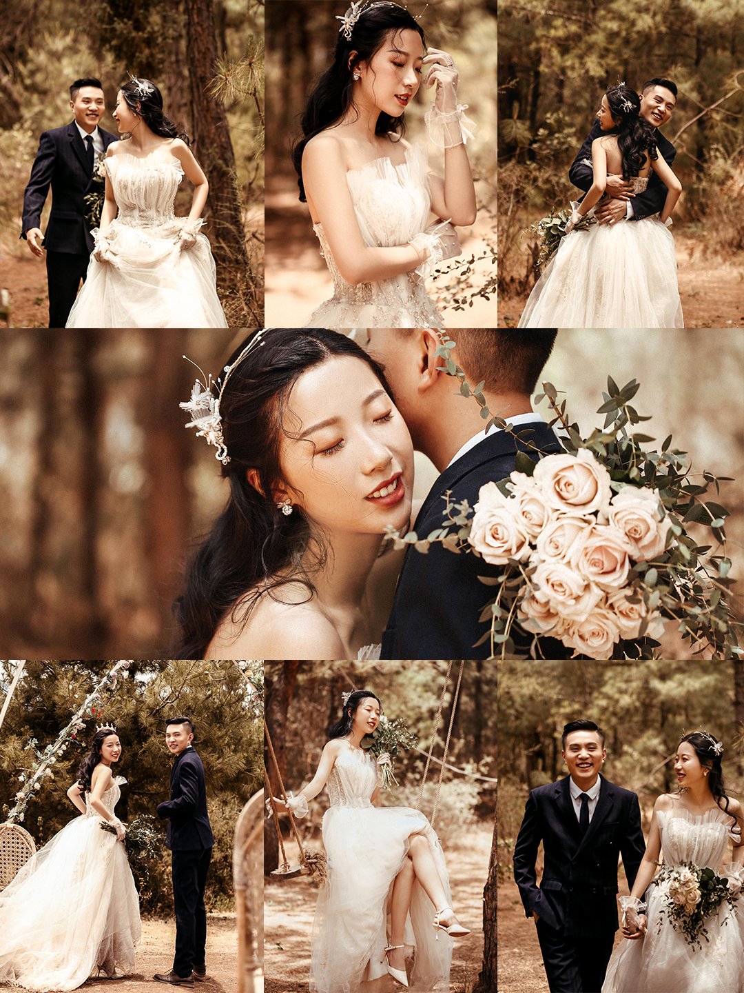 如果是你会选择那几款丽江旅拍婚纱照？