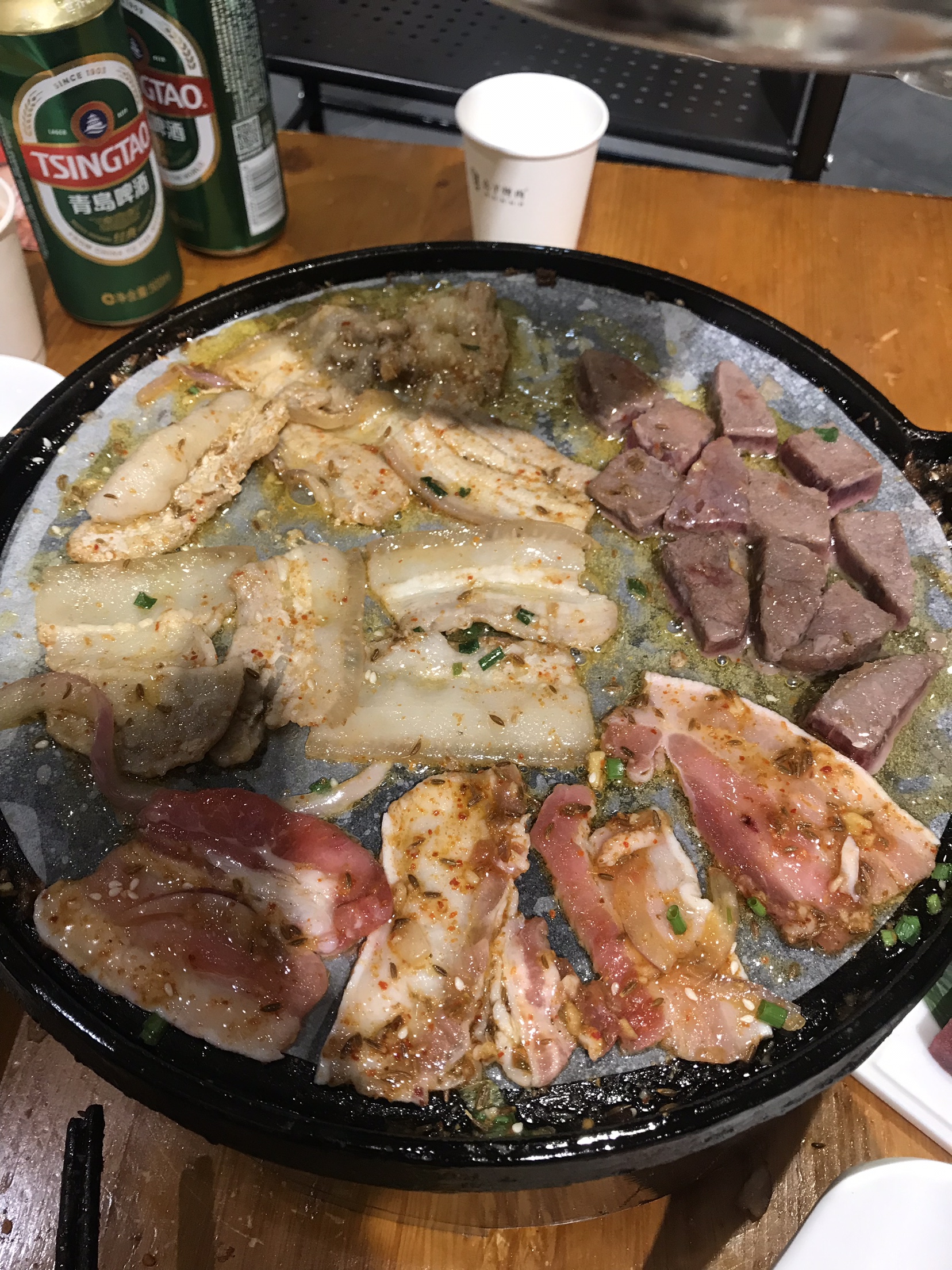 减肥前的最后大餐：烤肉