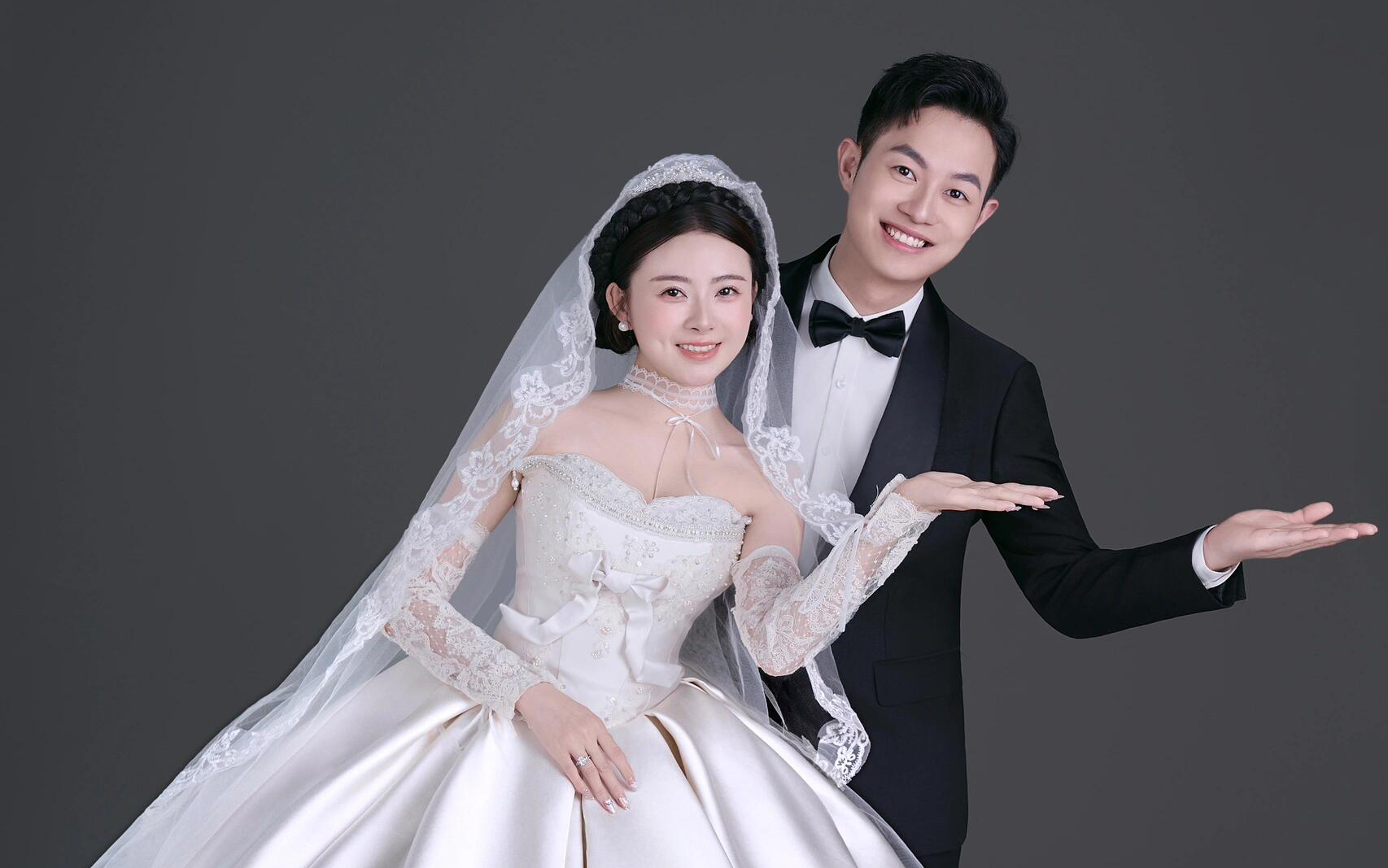 韓式高定系列客片欣賞！00后婚紗照必拍系列