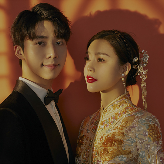 【輕奢定制】新中式喜嫁婚紗照｜甜蜜又高級(jí)