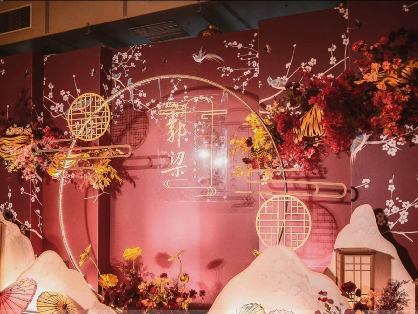 新中式紅色婚禮，萬元內(nèi)大氣喜慶高性價婚禮