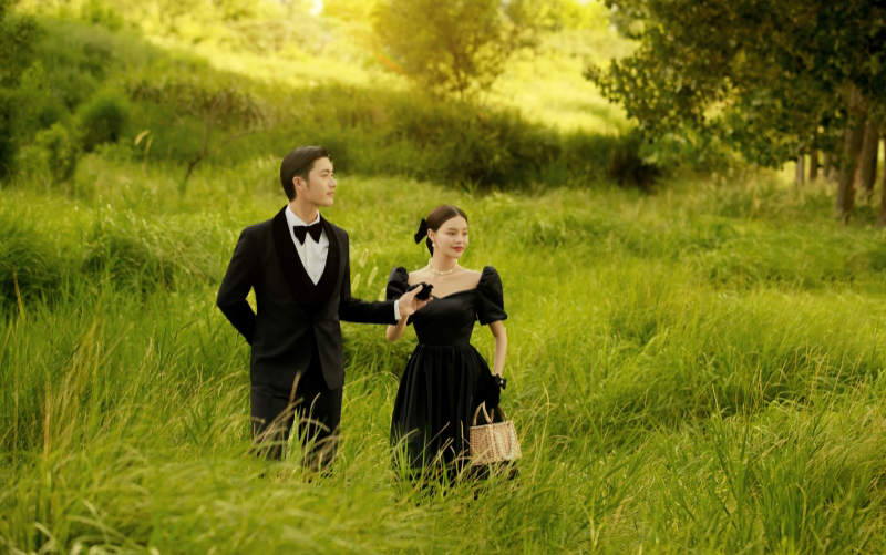 让人心动的森系赫本风婚纱照💑肇庆婚纱照 