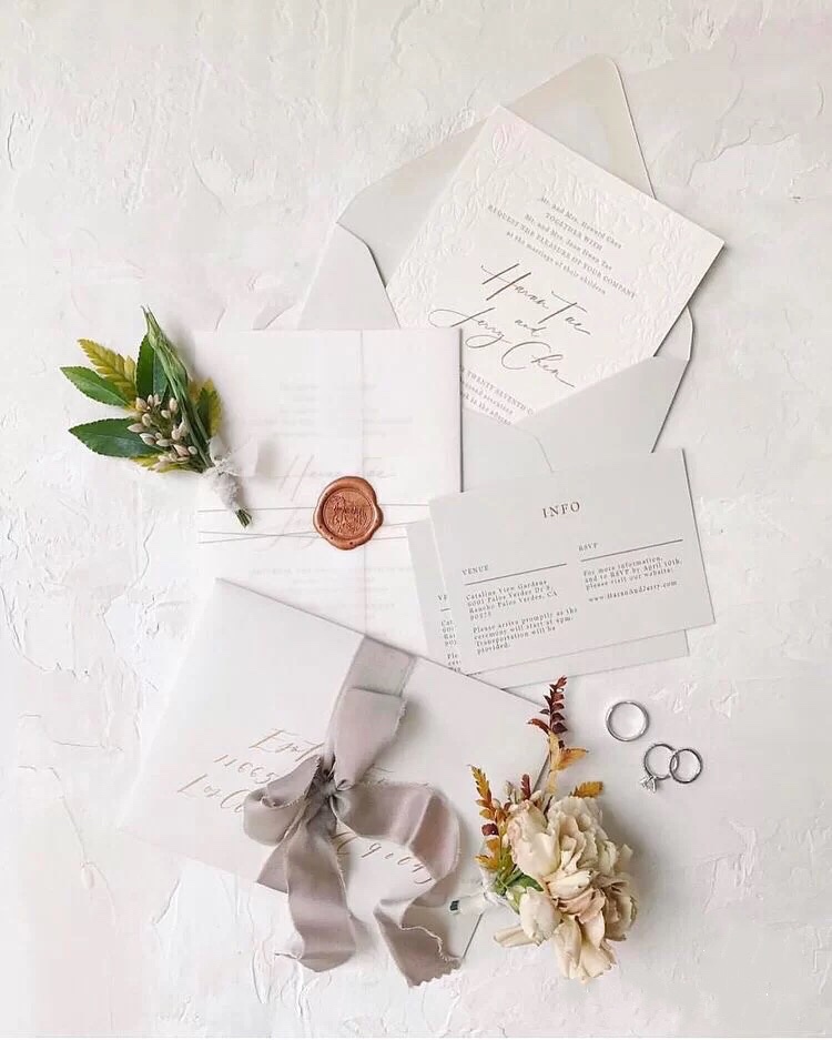 婚礼请柬| France的浪漫风情