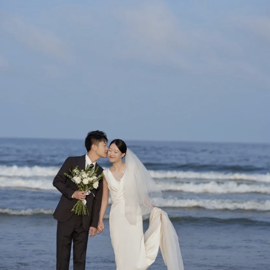 厦门婚纱照 海边 乔治别墅 法式复古 港风 森系