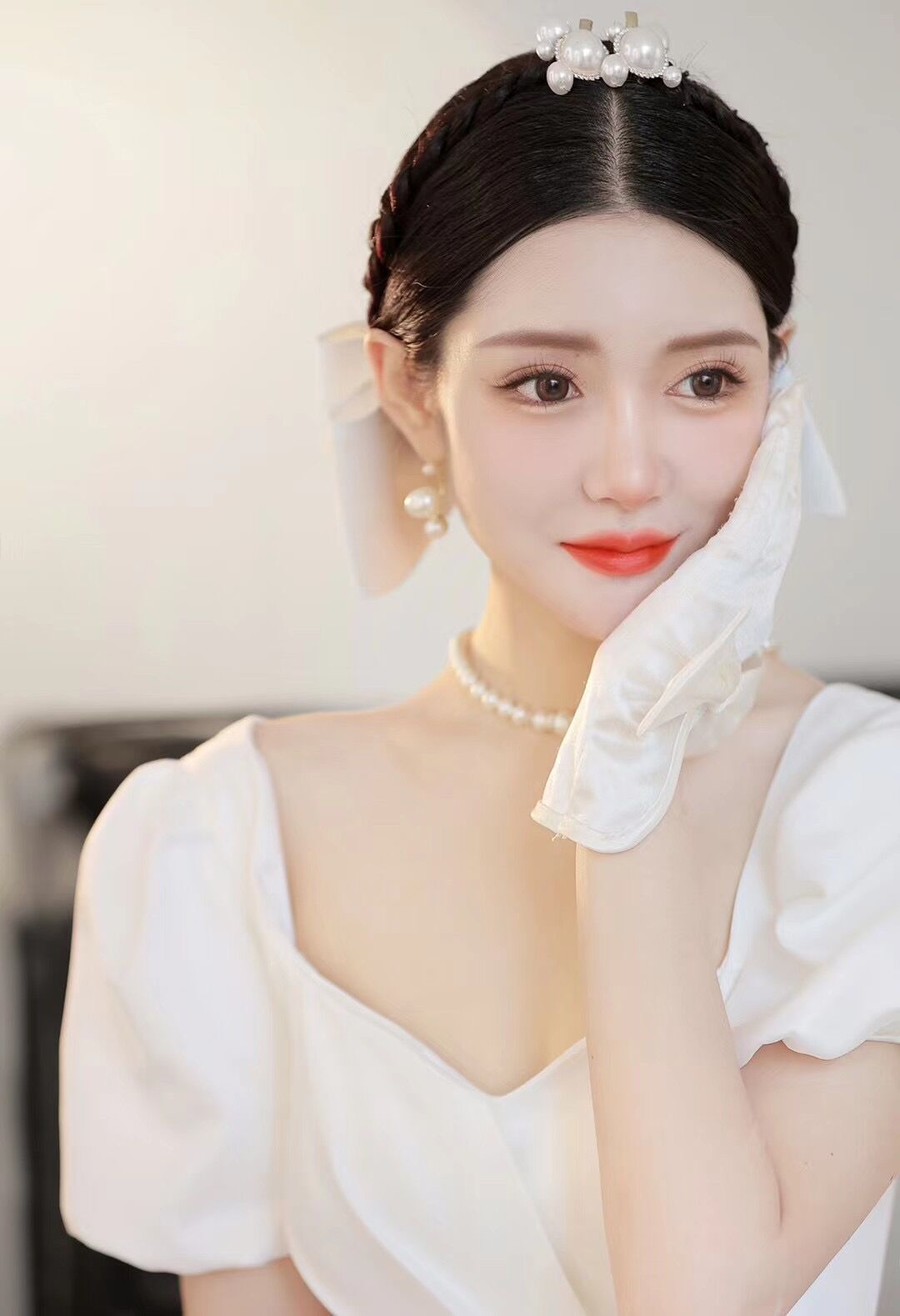 主纱妆面造型