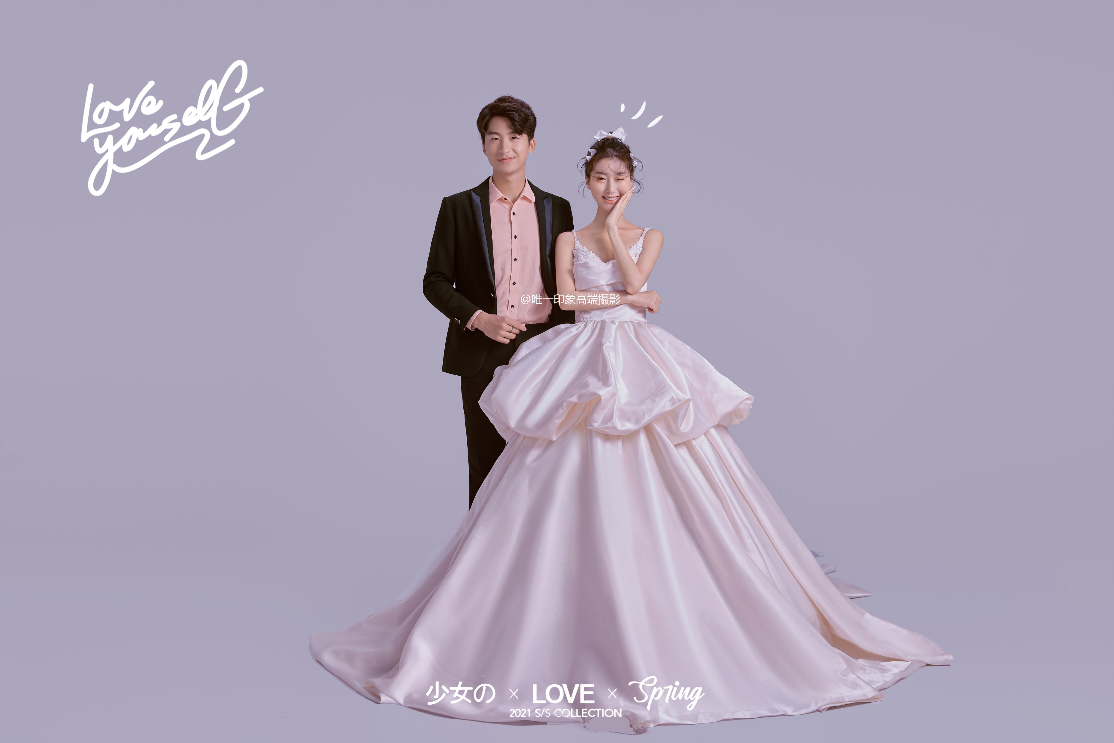 一价全包海景婚纱照/性比价高/婚纱照