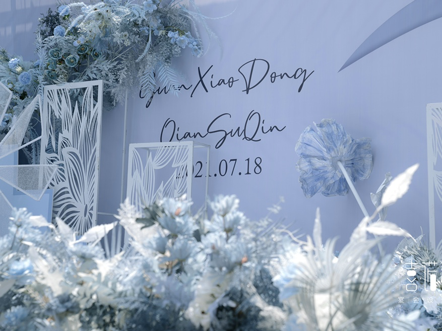 戶外庭院婚禮現(xiàn)場，不一樣的家宴婚禮