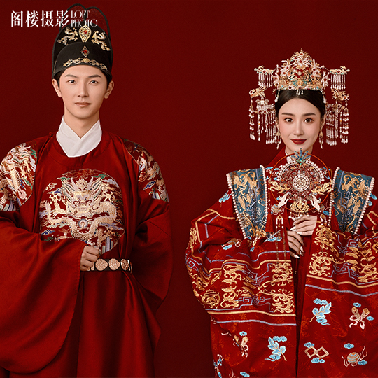 「口碑之選」東方畫卷 中國新娘婚紗照