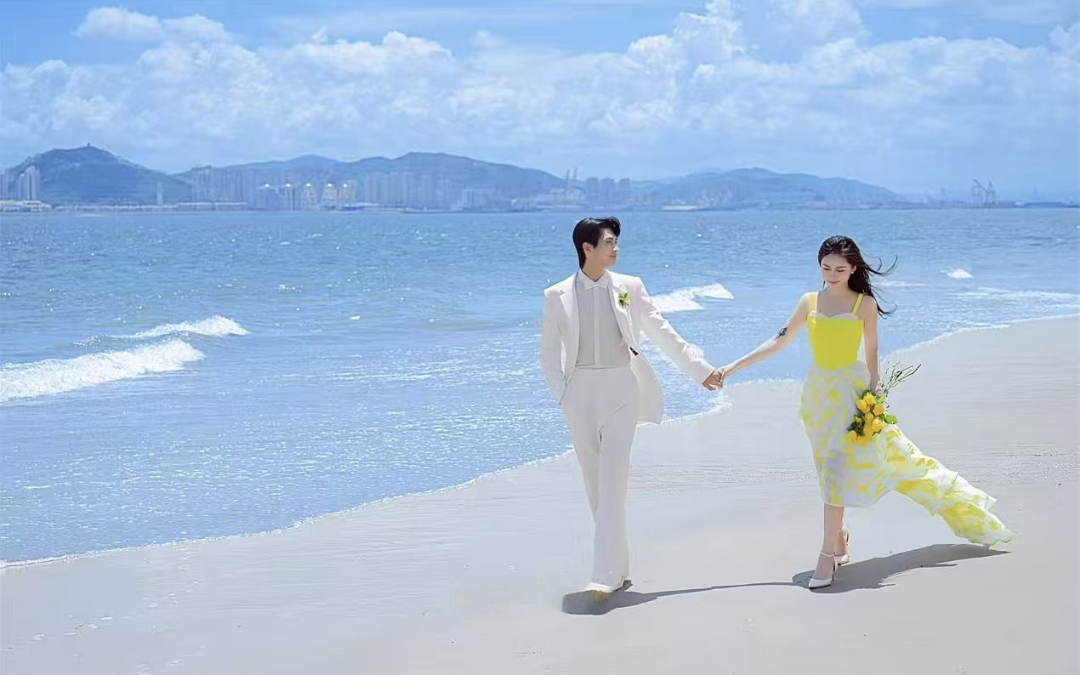 三亚时尚海景婚纱照
