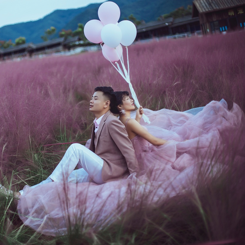 【店長推薦】萍鄉(xiāng)美景你婚照的背景