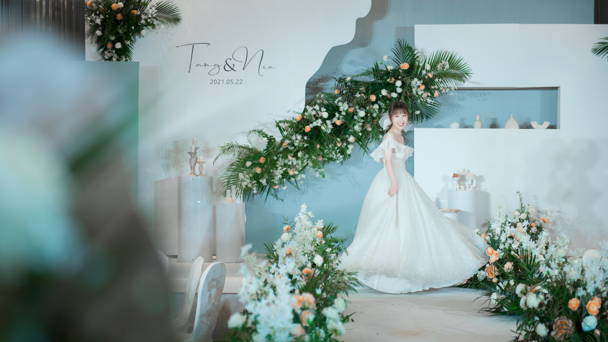 花儿映画婚礼跟拍总监档单机位张小明拍摄