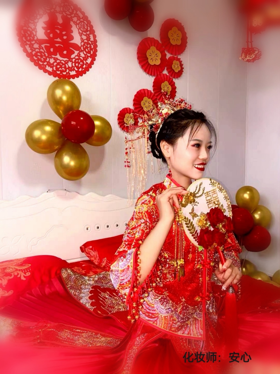 一对一私人订制新娘妆容造型+妈妈妆+伴娘妆