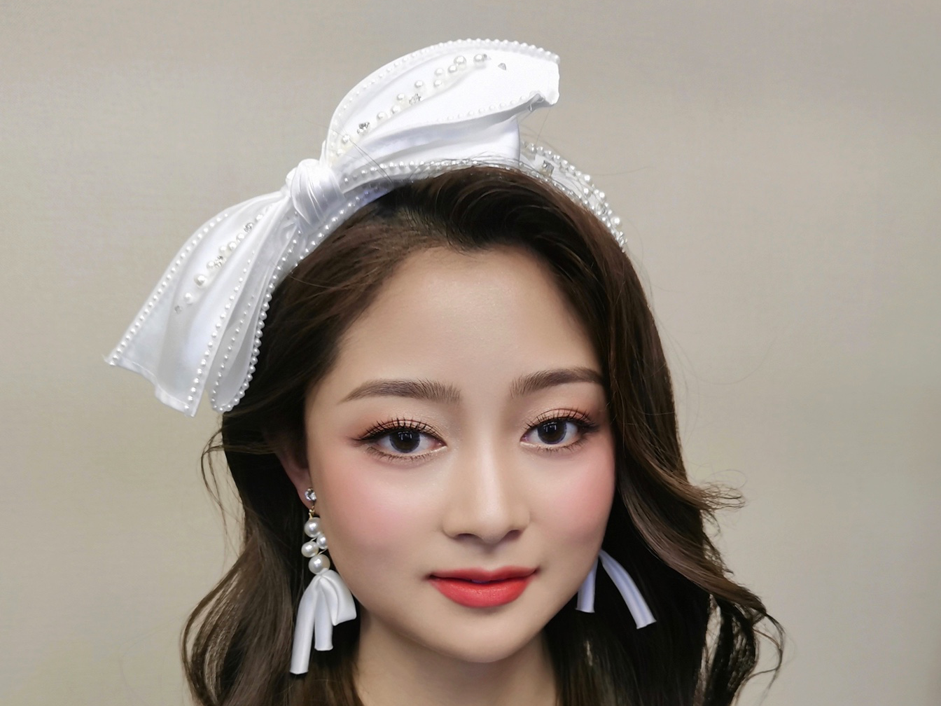 婚礼唯美新娘跟妆新娘早妆