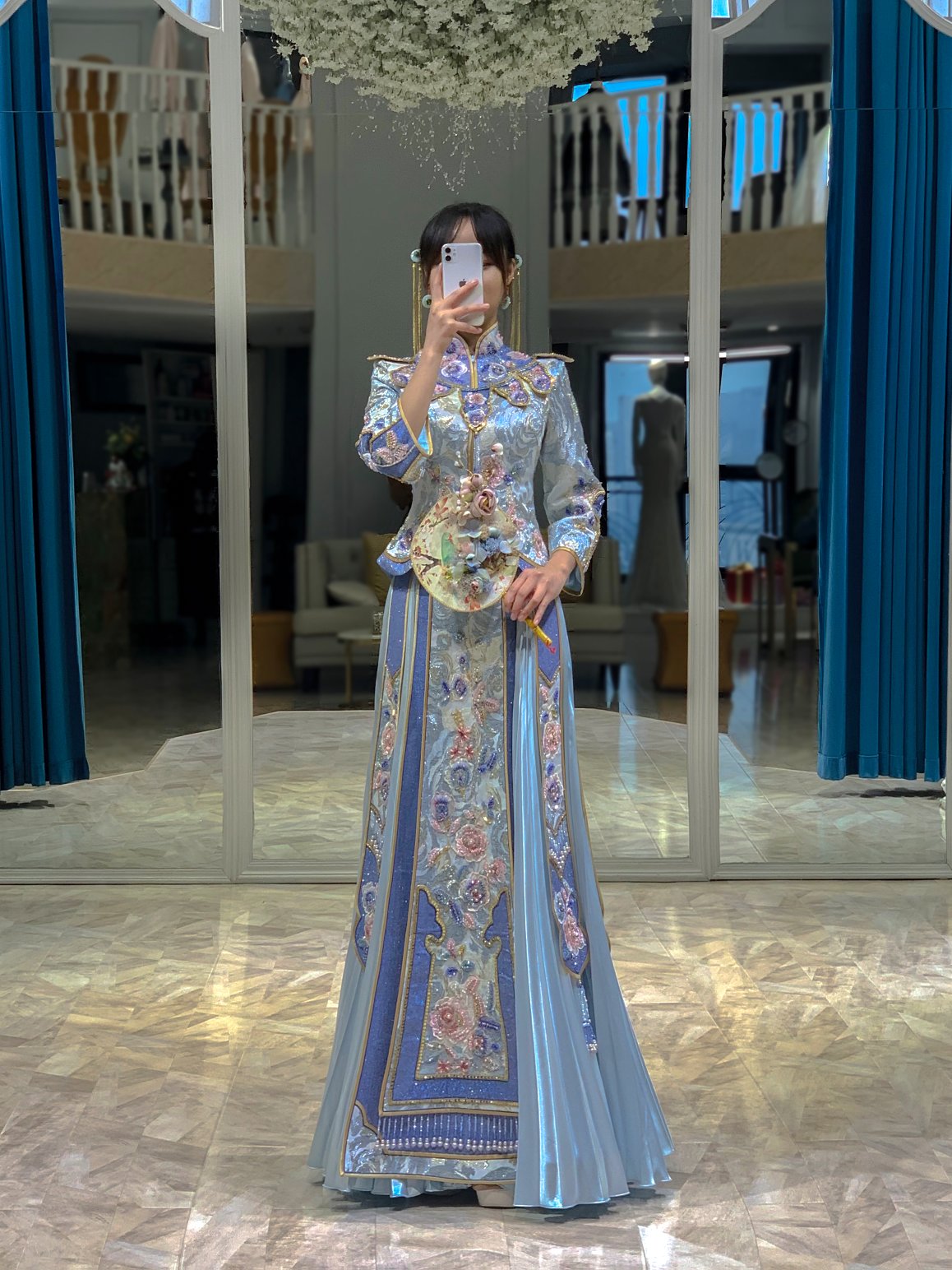 人人都穿齐地纱  不妨来点新意试试【新中式】
