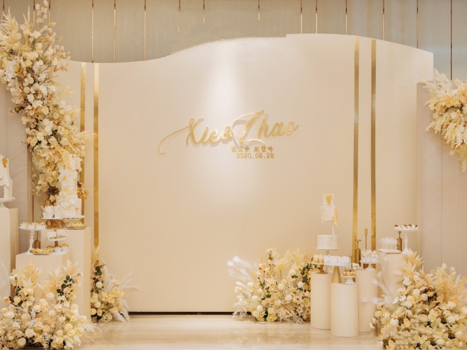 活动特价/极简香槟色婚礼/定制主题