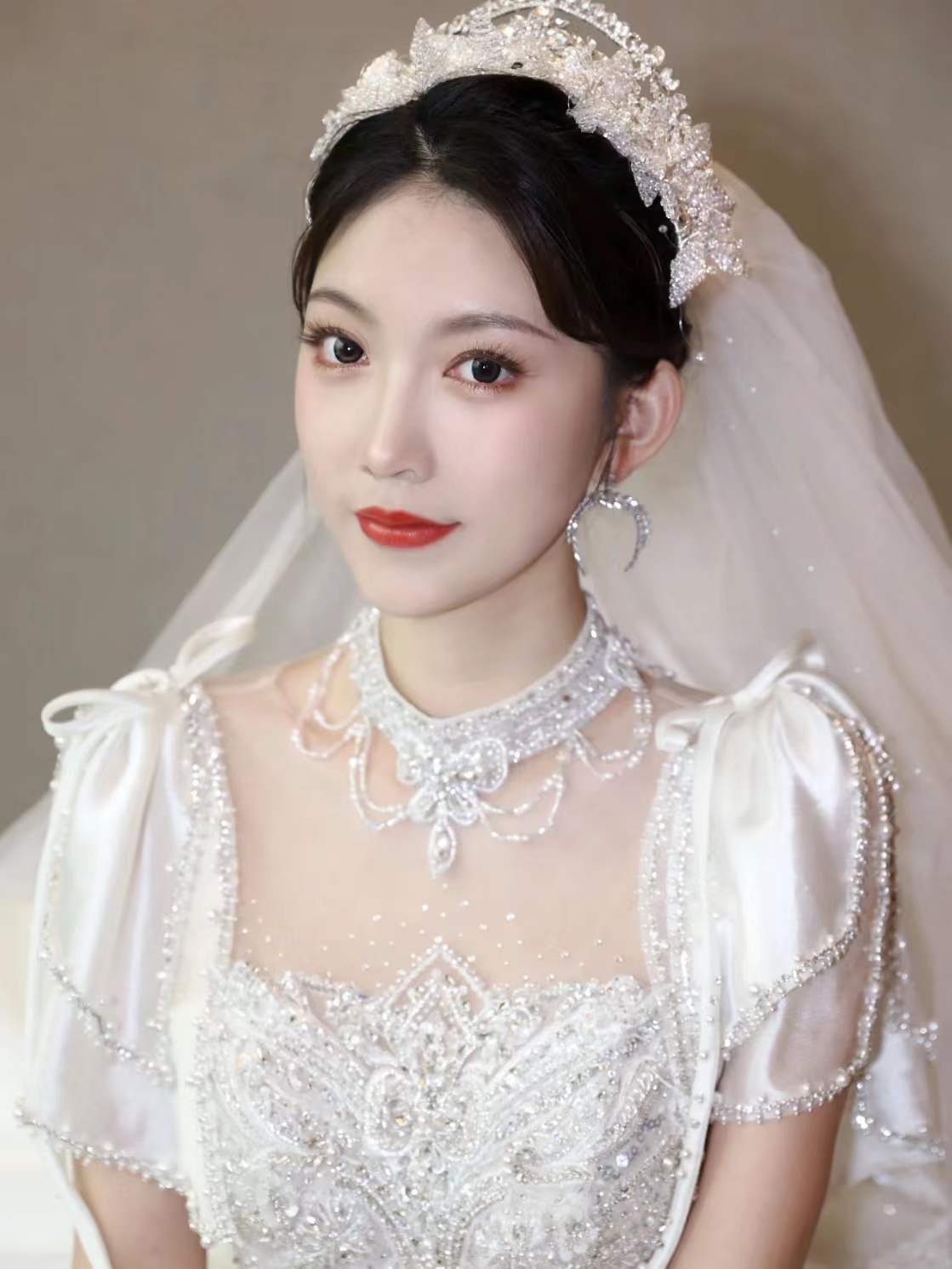【五叶草】蝴蝶结仪式纱+妆造