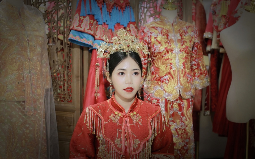 高端新娘跟妆试纱试妆造型