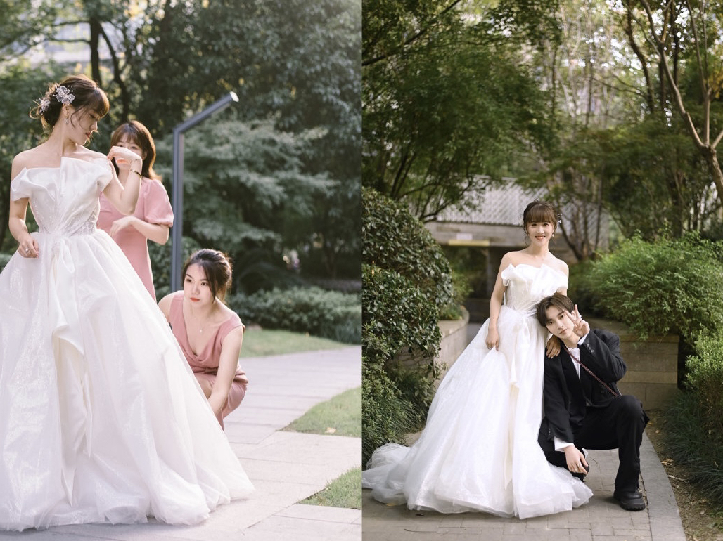 婚礼日记｜杭州｜155小个子的心仪婚纱 选纱建议分享