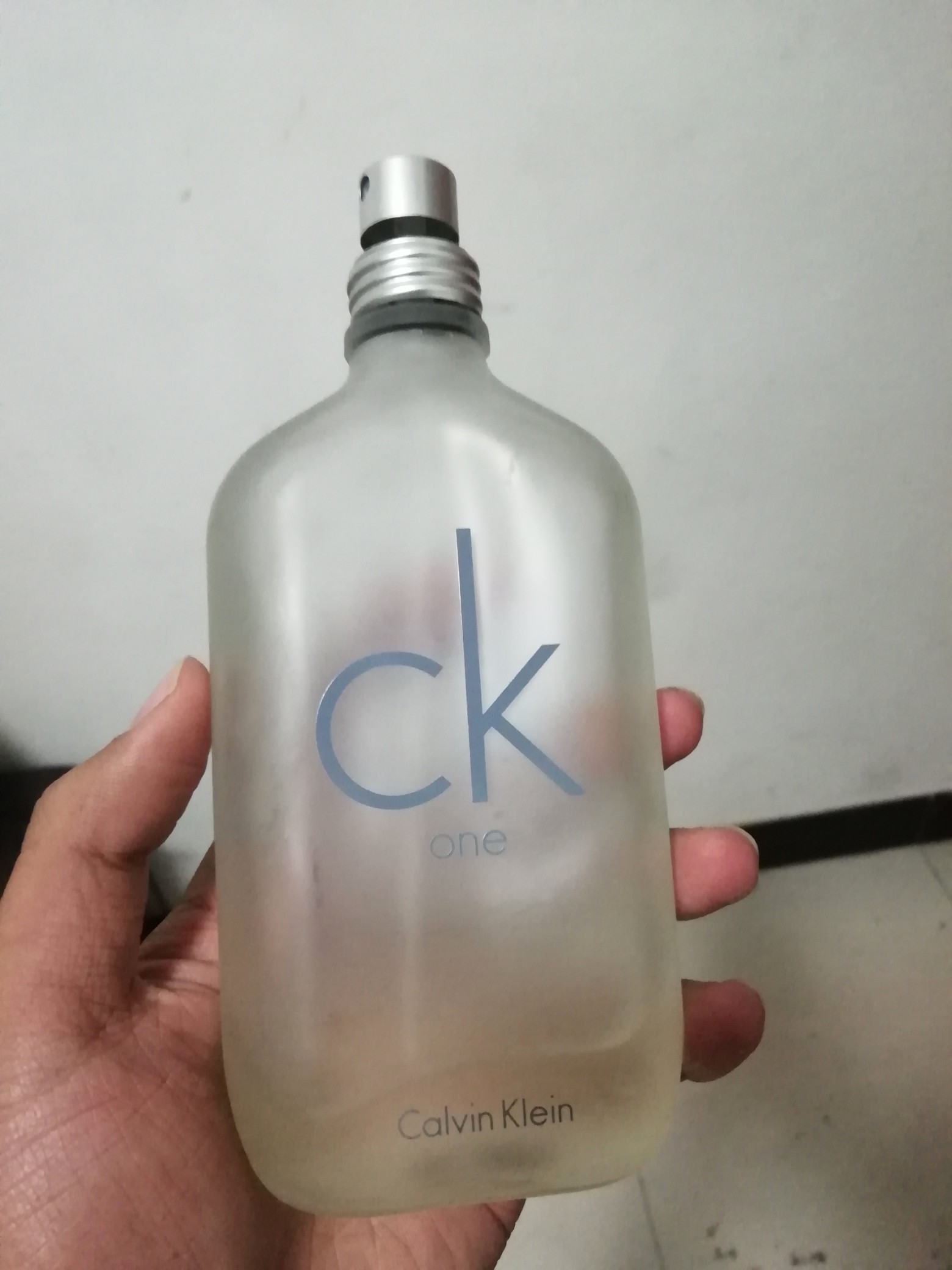 马上用完的香水