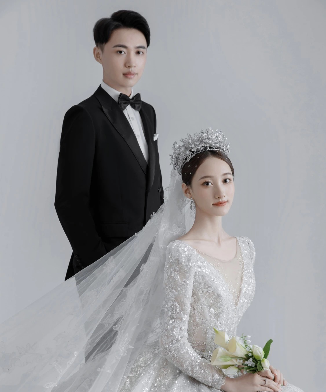 总监一对一婚纱照➕跟妆➕婚礼礼服+55张精修