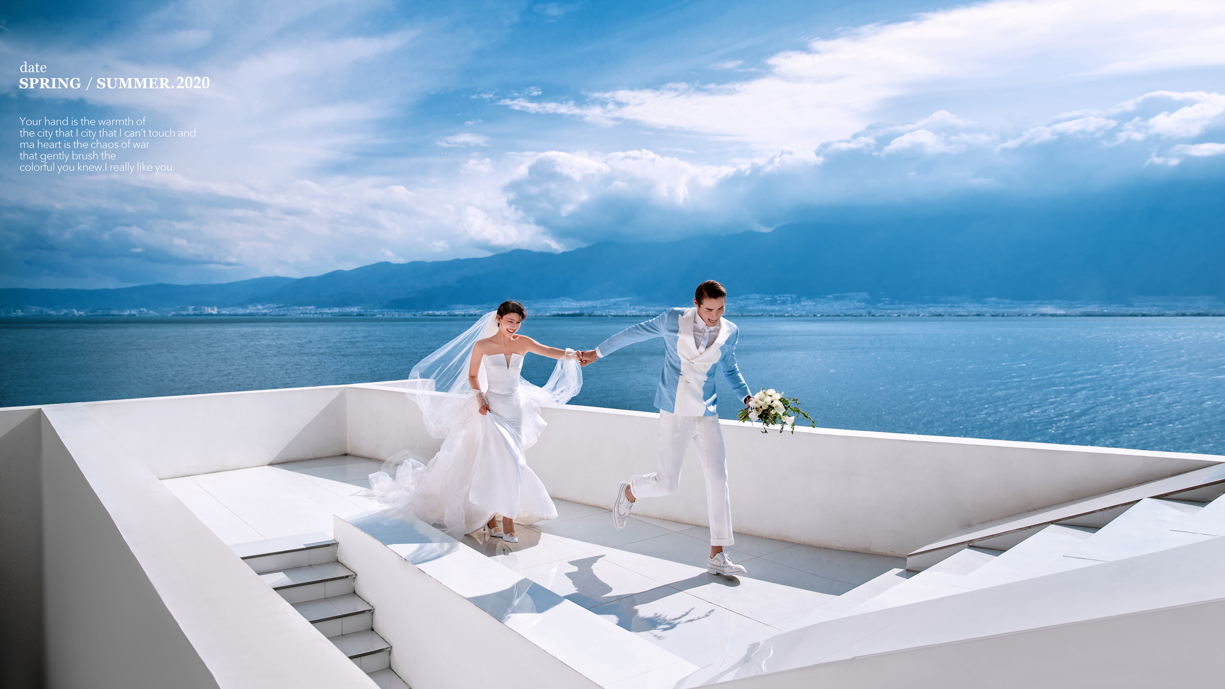 大理婚纱照双基地拍摄内外景结合