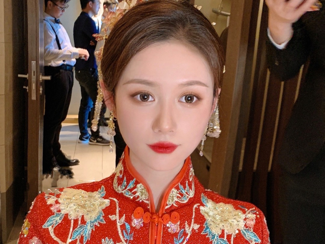 早妆 回门宴 答谢宴 新娘妆