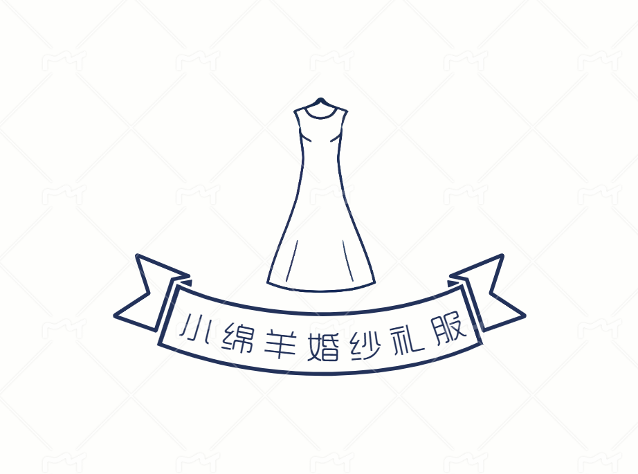 null小绵羊婚纱礼服