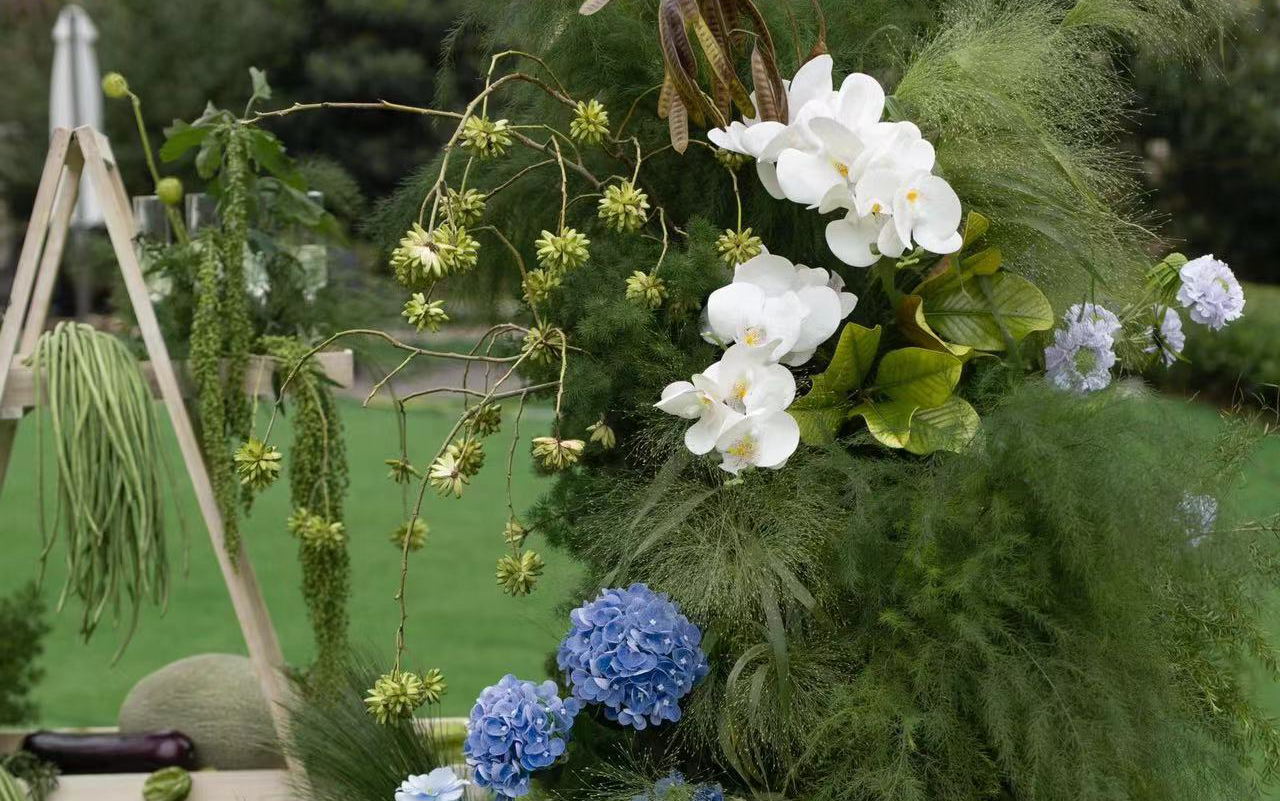 野趣花園風(fēng)搬進戶外婚禮