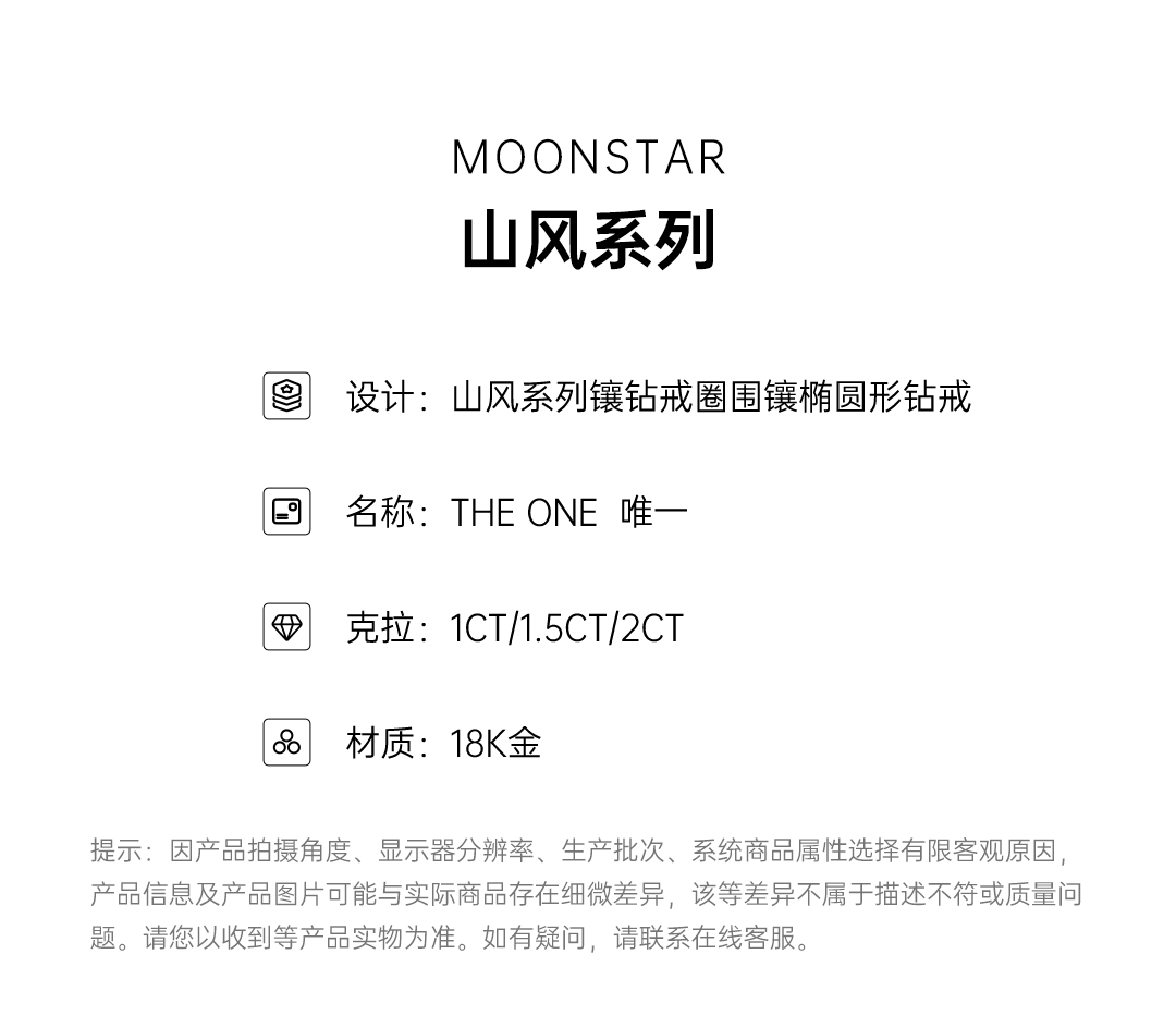 SHINEKEY 光鑰 Theone唯一 18k?鉆戒 精選D色克拉鉆