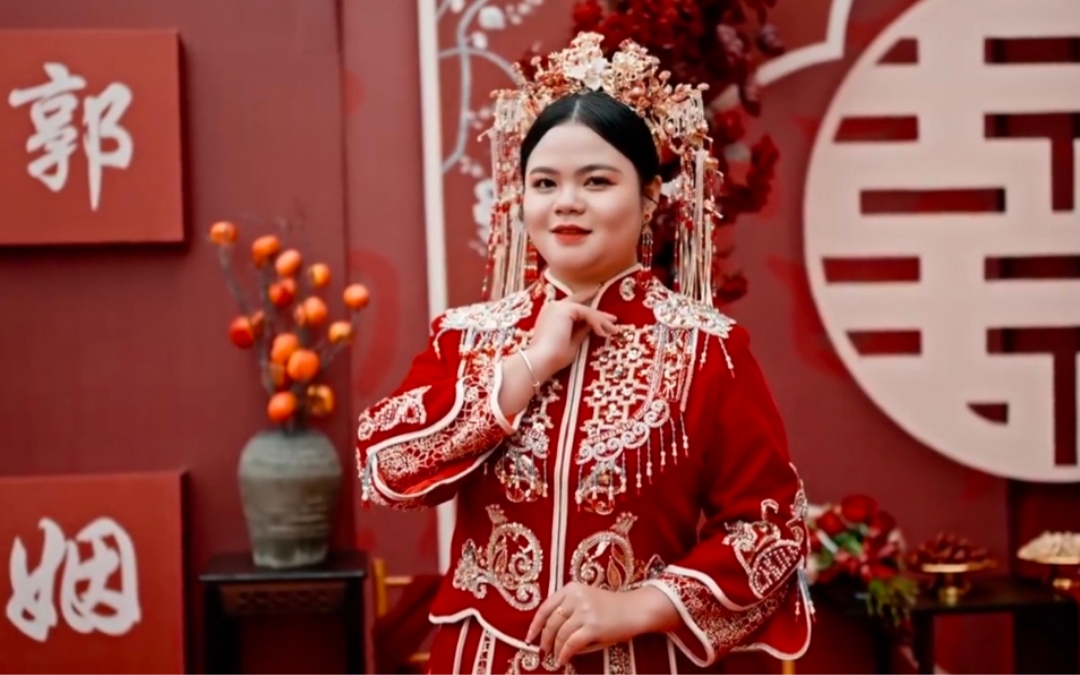 酒店性价比较高的红色中式婚礼