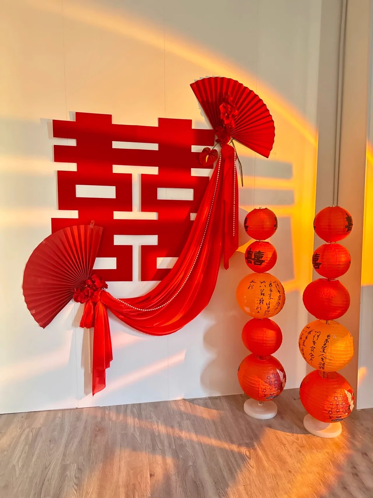 床头背景装饰高级双面绒套装