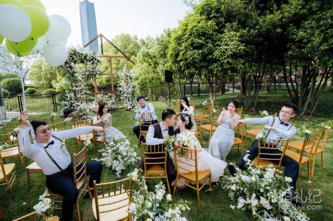 总预算不到4w，我的完美草坪婚礼