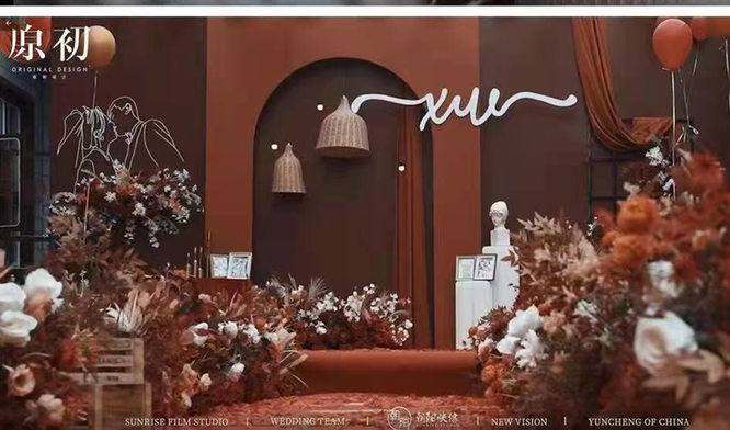 2021原初婚礼【勃艮第红】农村小院婚礼