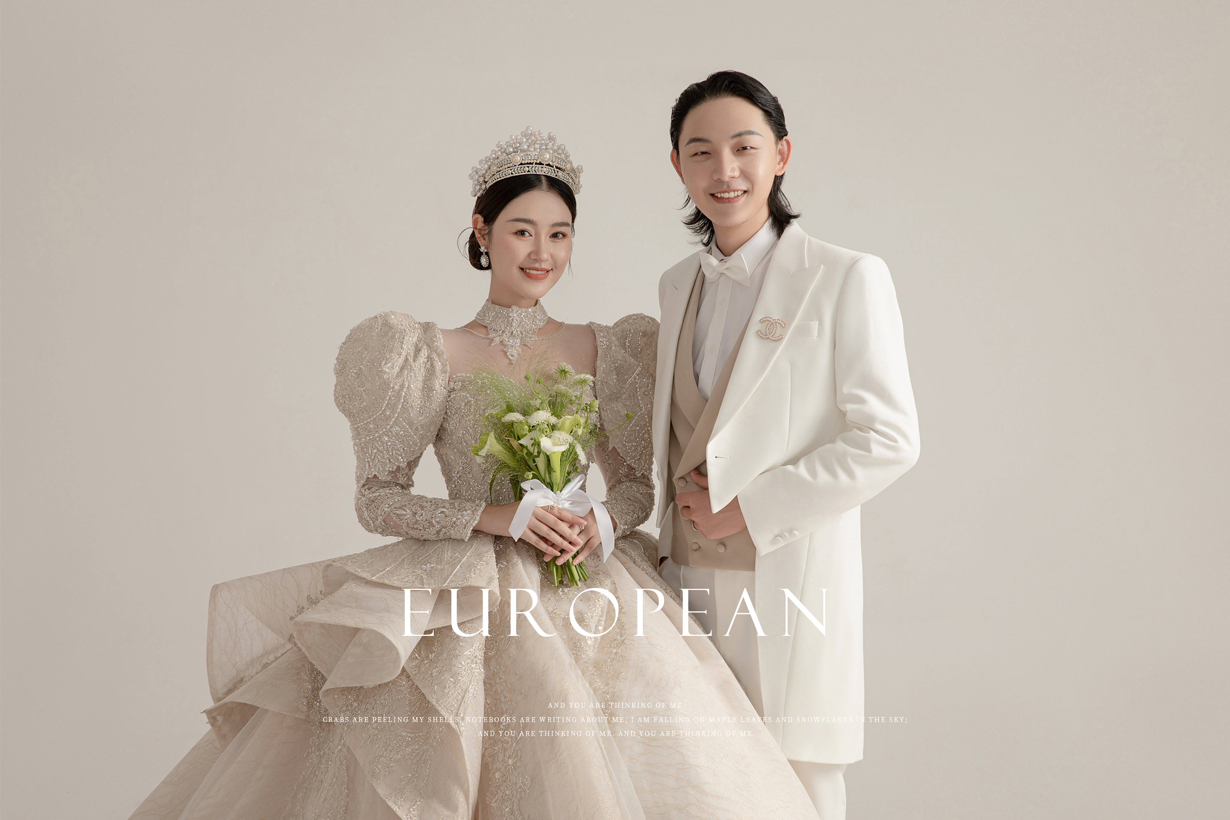【内景光影】韩式婚纱照+一对一定制服务+产品包邮