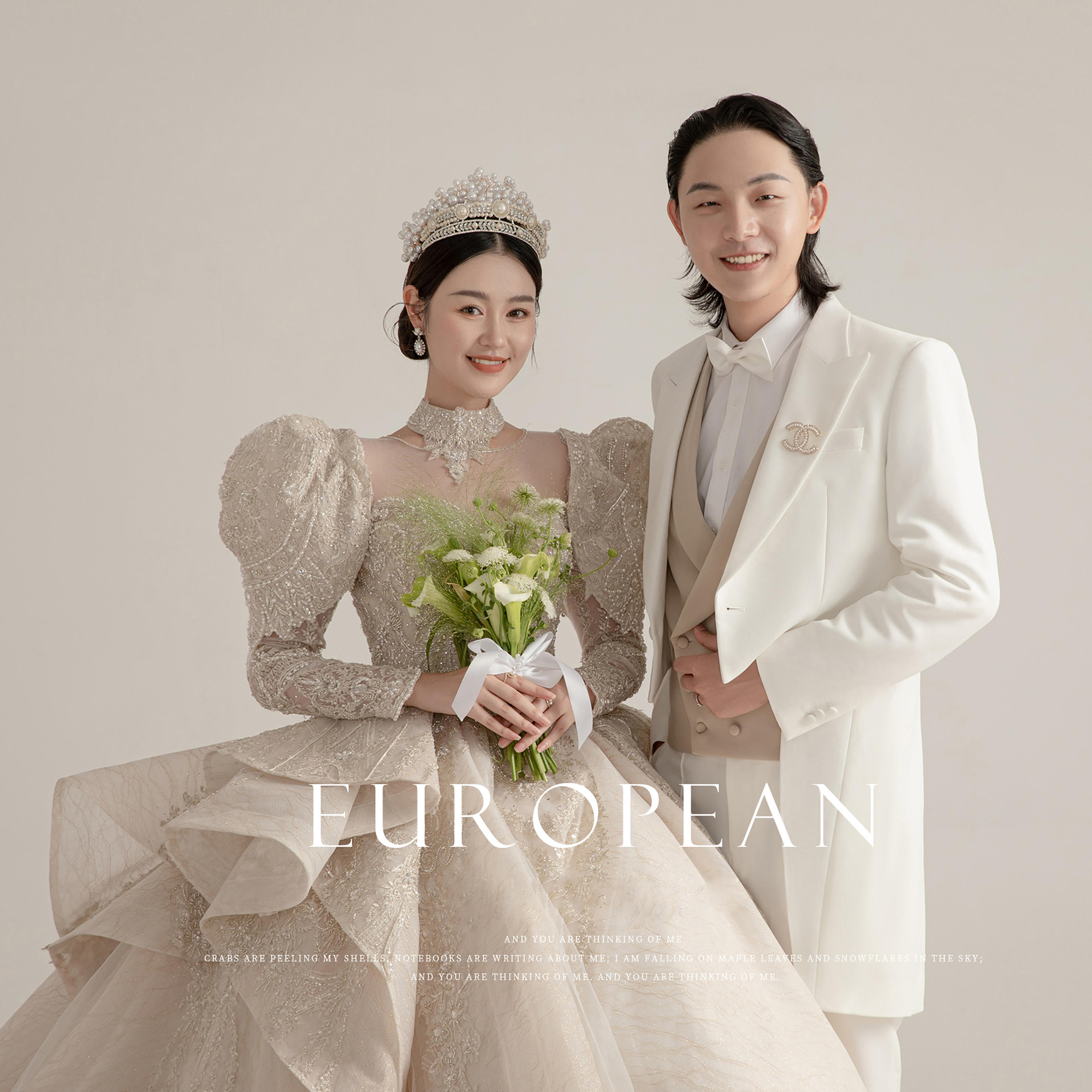 【内景光影】韩式婚纱照+一对一定制服务+产品包邮