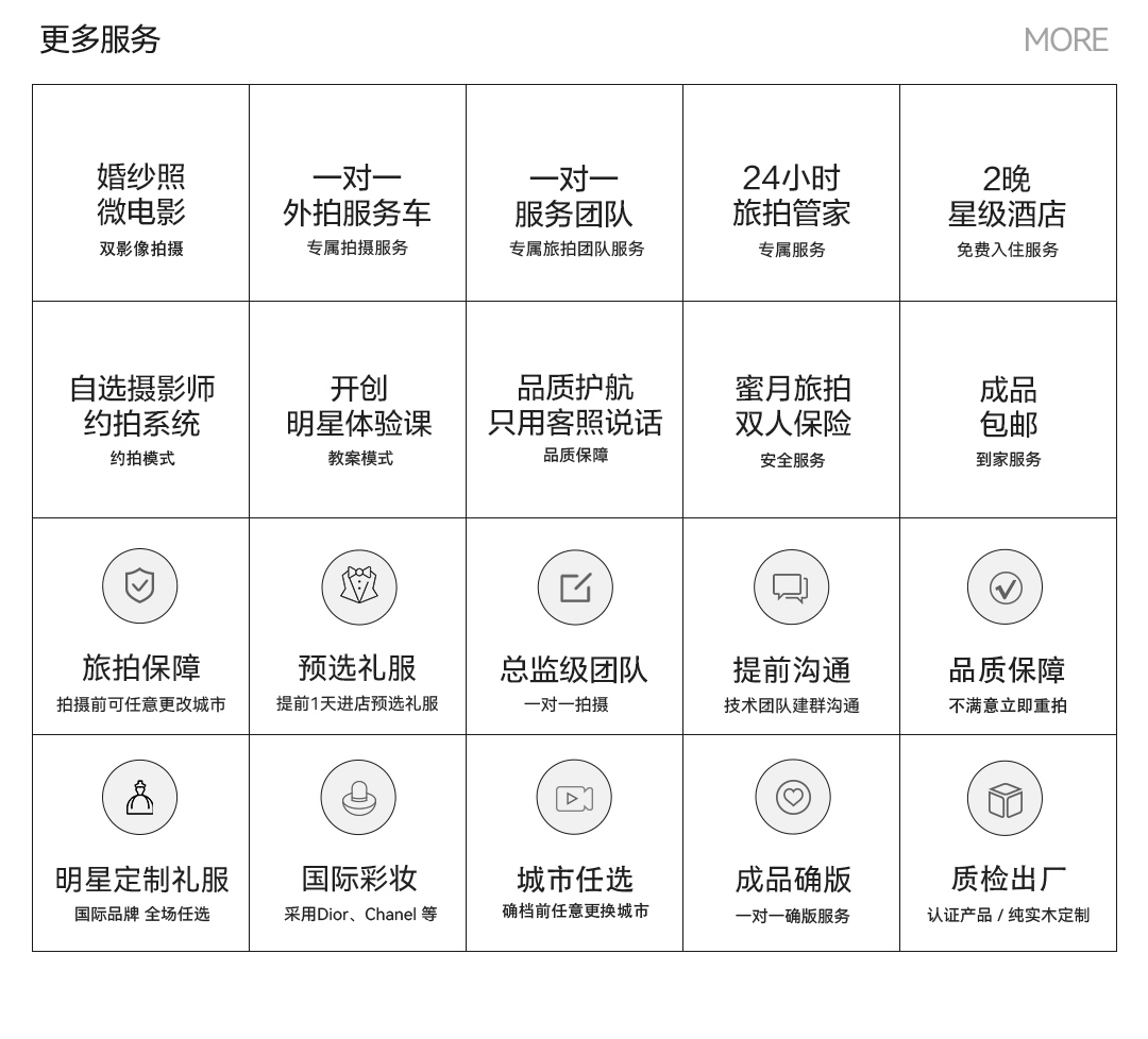 3000抵用券|8服8造/双影像/包邮无隐形消费