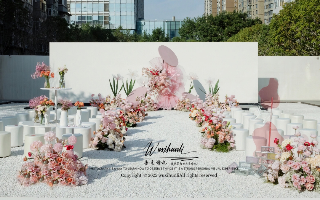温柔与高级并存的秀场风婚礼🌸