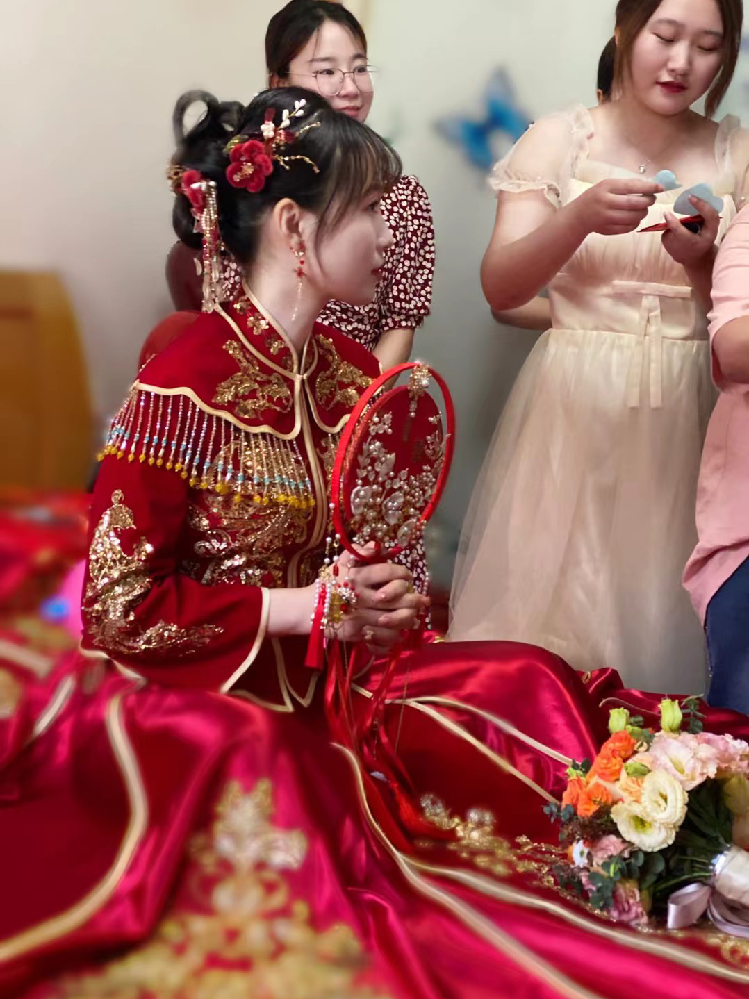 新娘跟妆  精致妆面（普通日子）