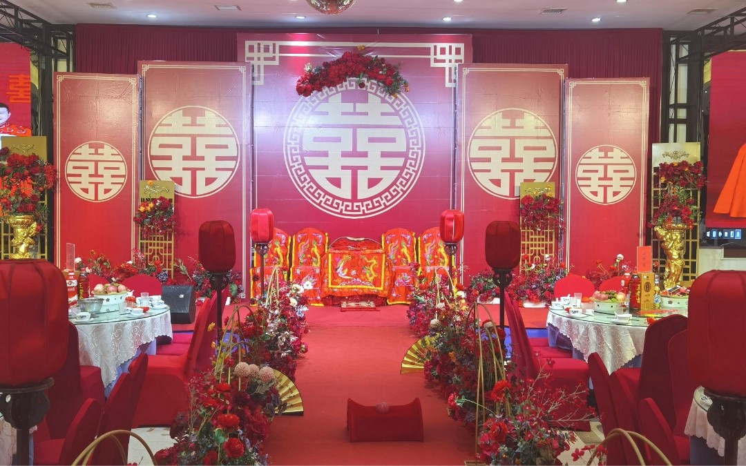 衡山宾馆宴会厅—中式风婚礼