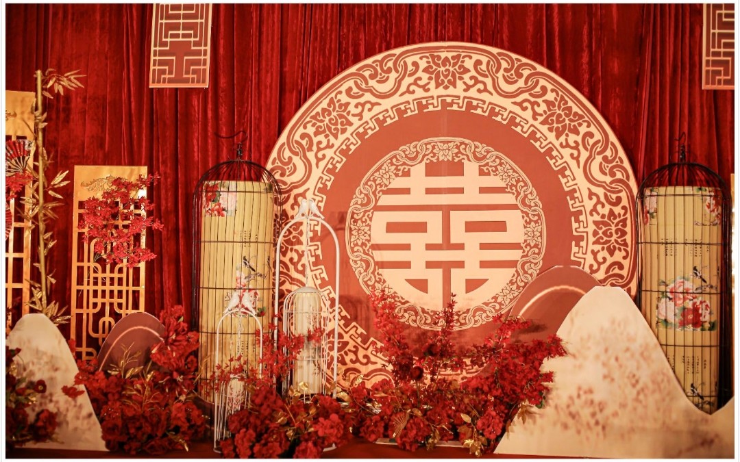 米莱婚礼 传统中式婚礼中国风布置婚礼