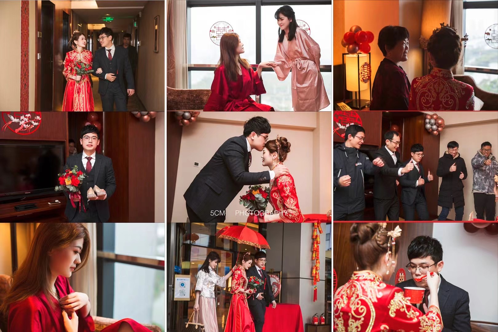 小資文藝電影質感婚紗照 4服4造 全程1對1