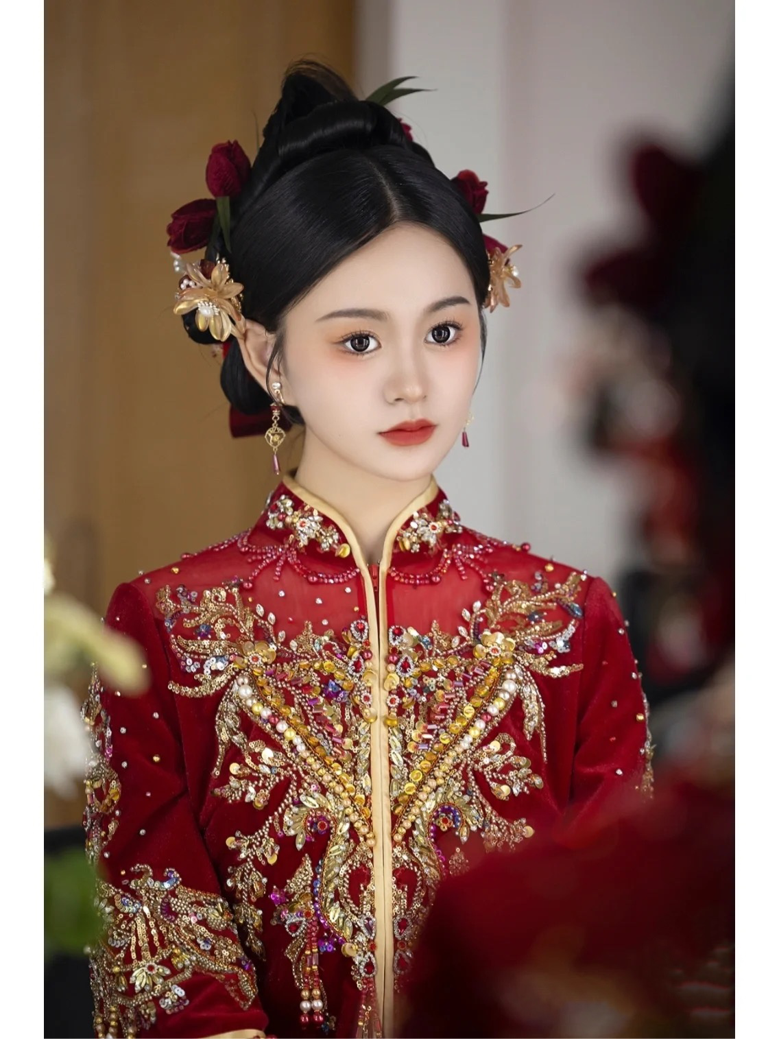 异地档婚礼首妆造型